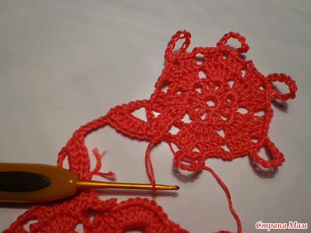 On-line knitting dress from ledi ti with osers