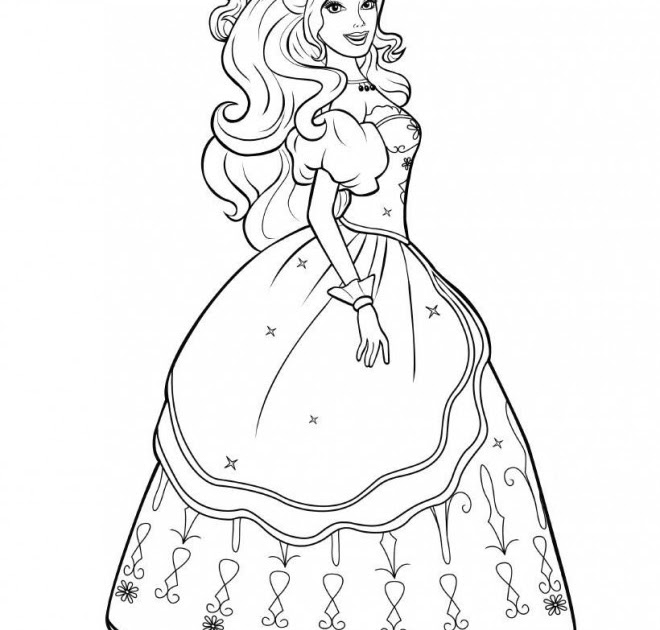 Coloriage Barbie A Telecharger Coloriage Indone Me