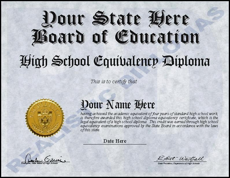 California Ged Certificate Template New Concept