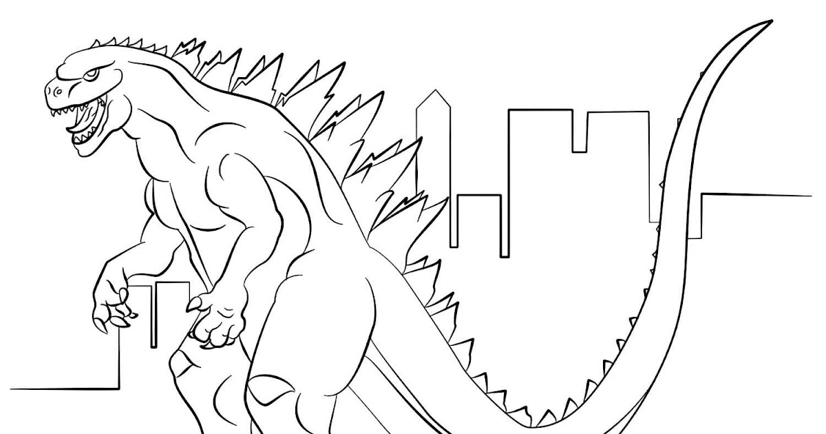 Animal Godzilla Vs King Kong Coloring Pages 