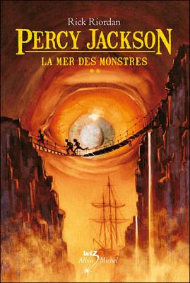 Couverture Percy Jackson, tome 2 : La Mer des monstres