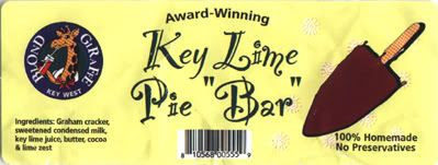 Key Lime Pie on a Stick