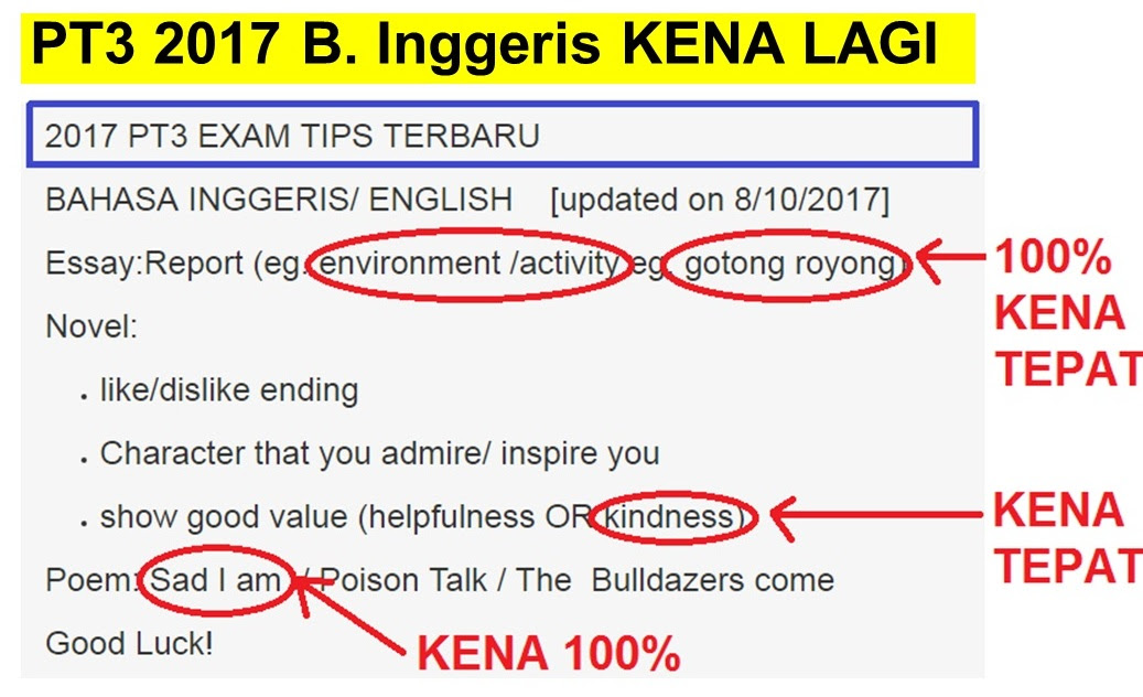 Contoh Soalan Bahasa Inggeris Ting 4 - Kuora v