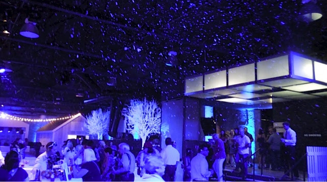 Falling snow machines