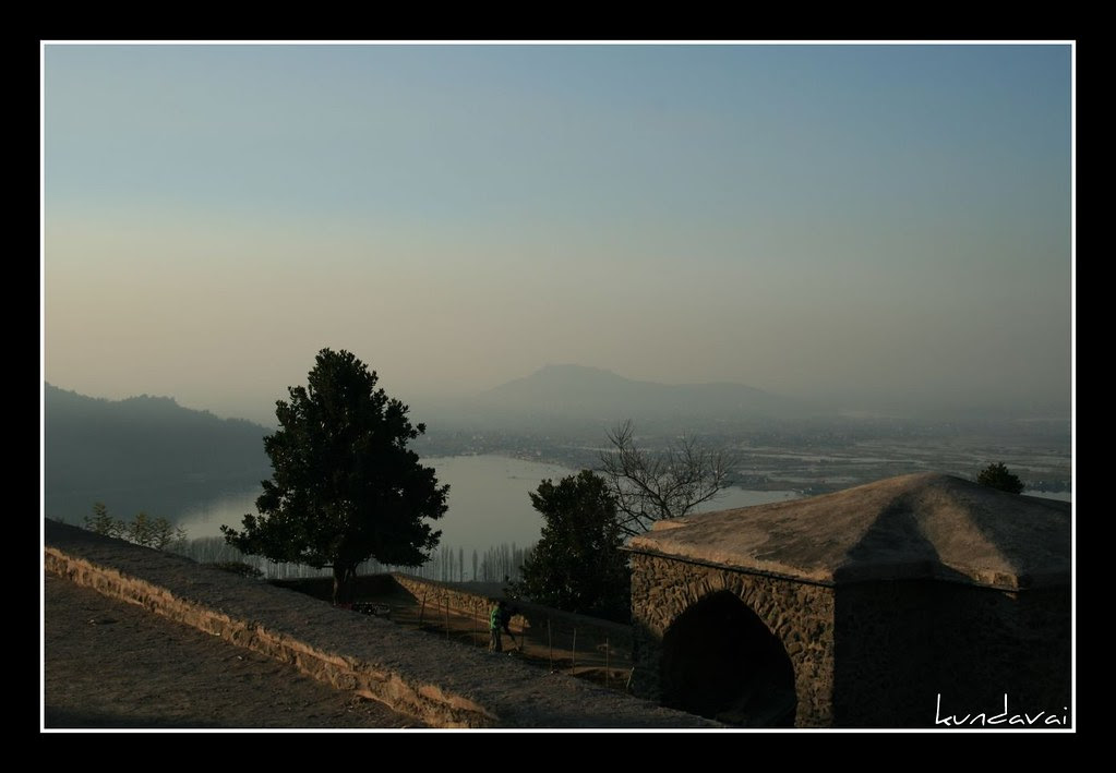 Dal lake view from fort