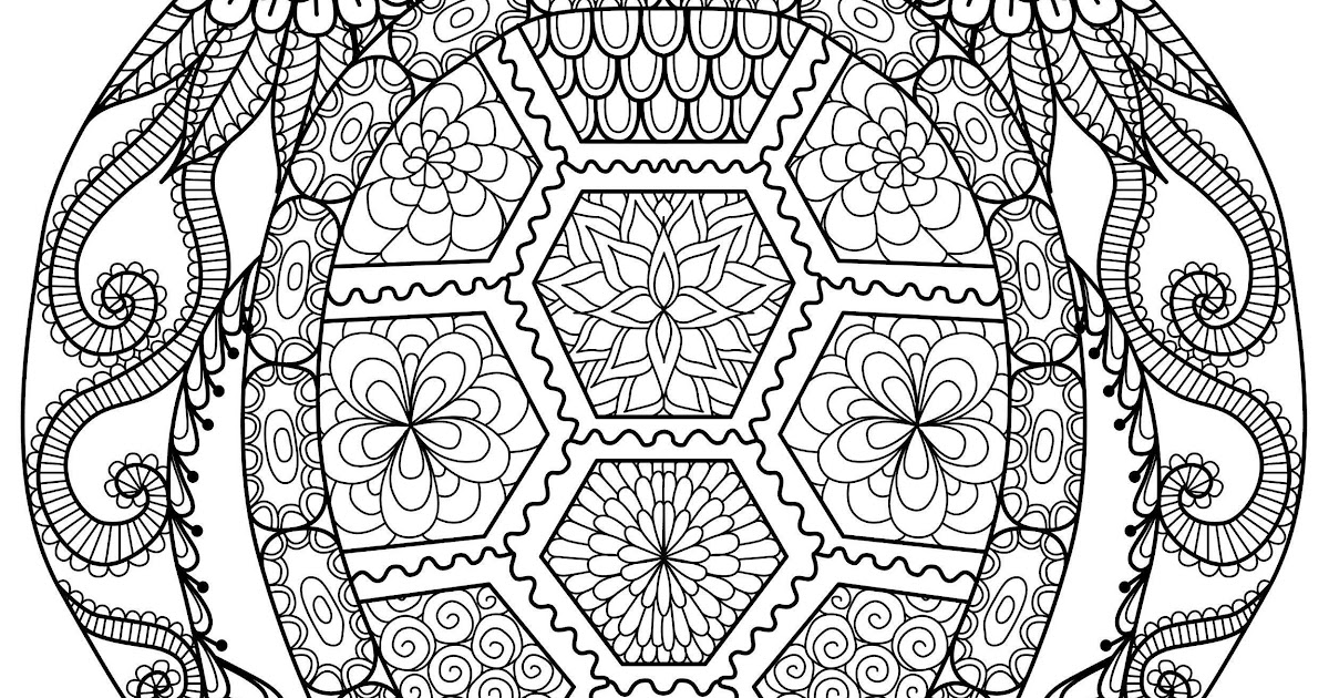 Free Mandala Coloring Pages For Kids