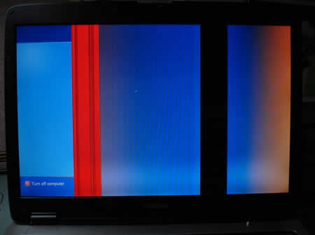 Only left side of the screen works