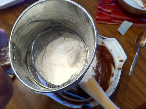Flour Added to Batter