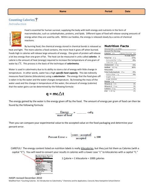 35 Macromolecules And Nutrition Label Worksheet Answers - Labels For You