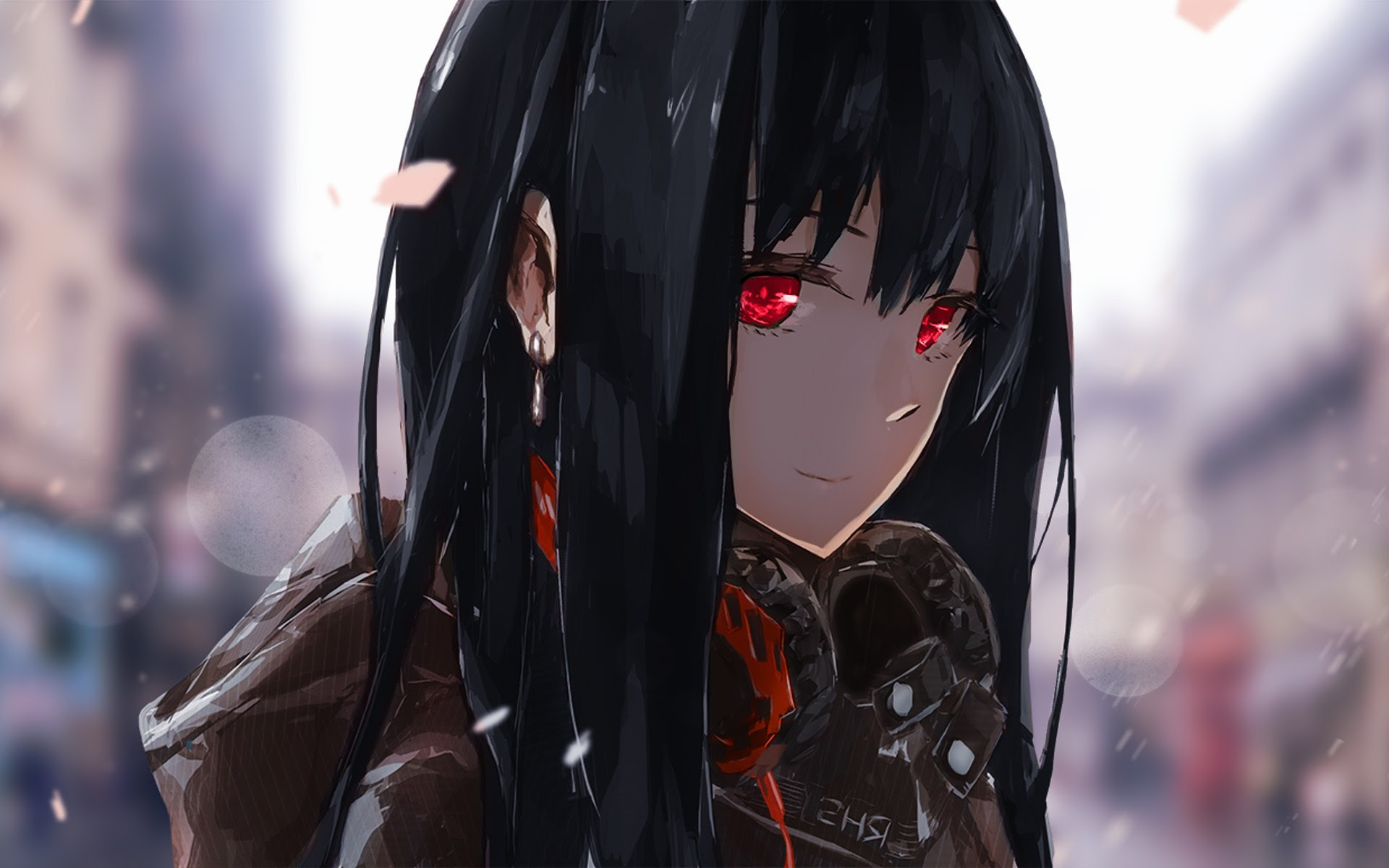 12 Anime Girl With Hoodie Wallpaper Orochi Wallpaper