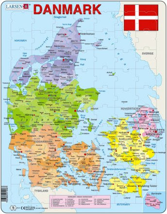 Danmark Karta | Karta