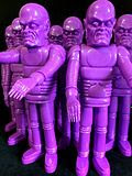 Miscreation Toys's "The Iron Monster" in unpainted purple edition!