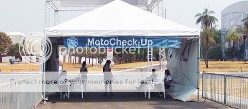 Entrada do MotoCheck-Up em Brasília Entrada do MotoCheck-Up em Brasília