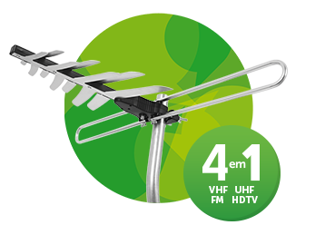 Kit antena externa para TV AE 4010 | Intelbras