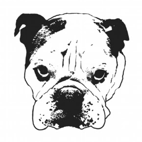 すべての動物の画像 犬 イラスト 白黒 おしゃれ