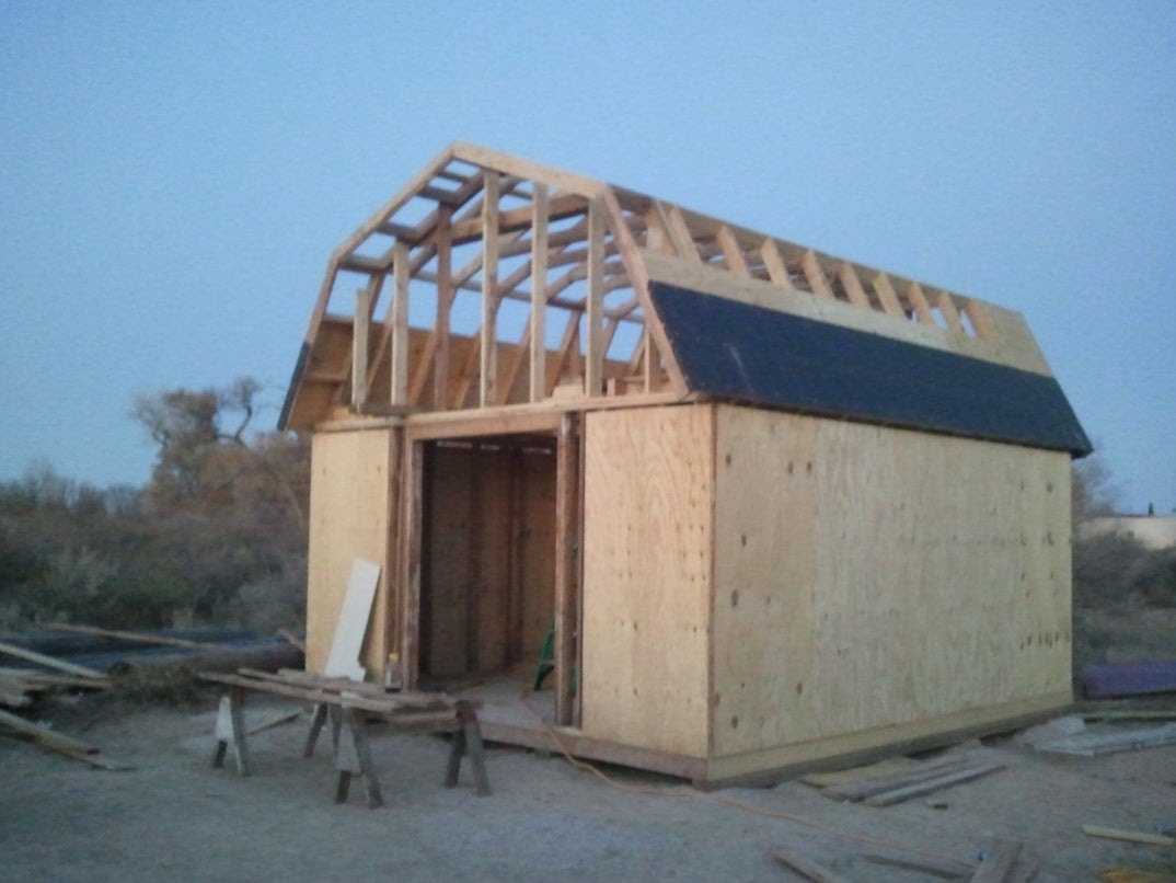 Gambrel Roof Shed Plans 10x20 Costco Storage Shed Plastic