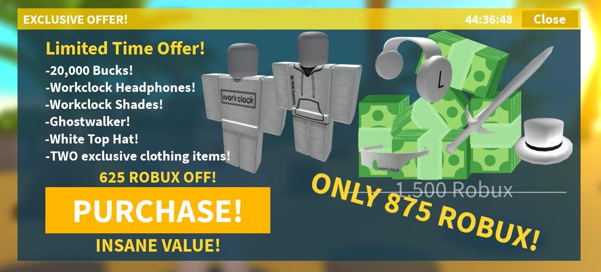 robux ghostwalker kooiman glitch