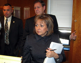 Gov. Susana Martinez & Chief of Staff Keith Gardner