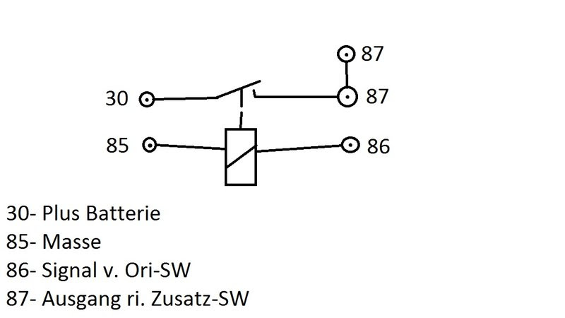 Schaltplan Für 12v Relais