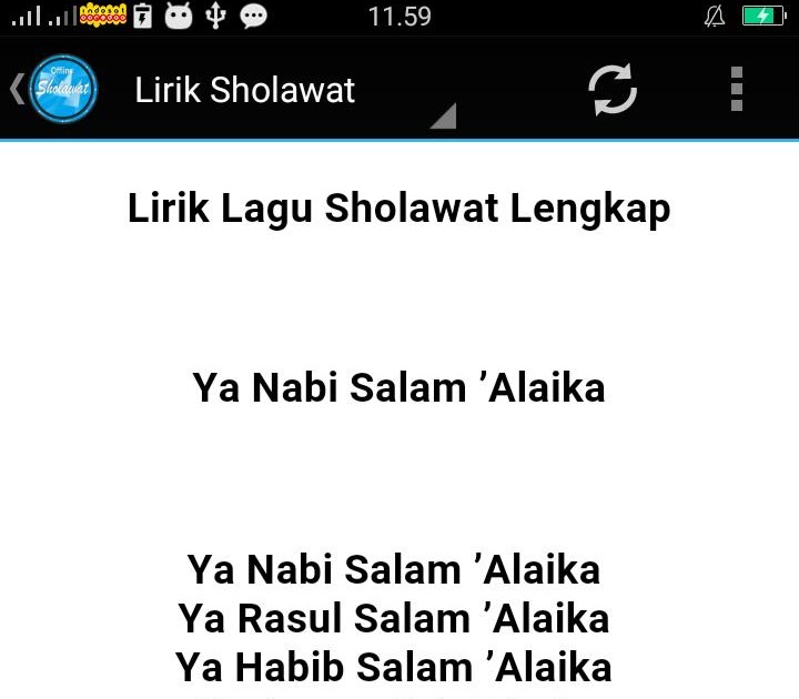 Teks Sholawat Allah Ya Nabi Salam Alaika Terkait Teks