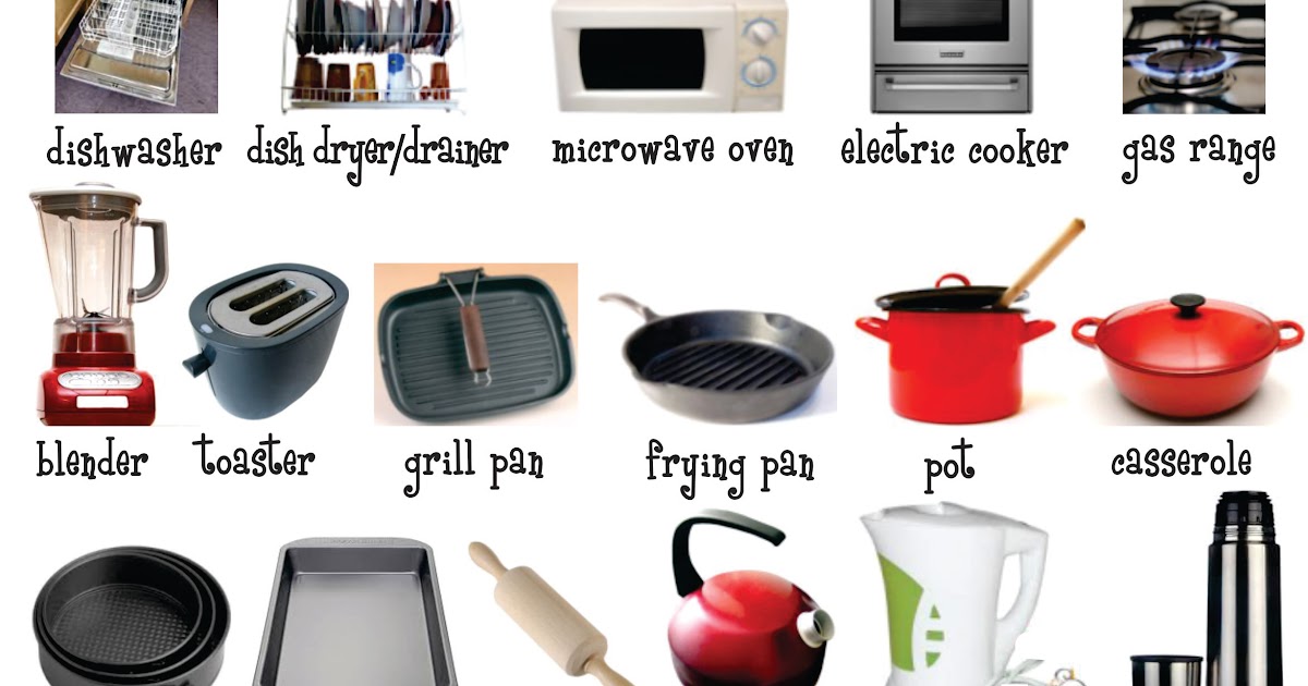 [Get 48+] Get Kitchen Appliances Names Pics vector