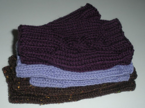 Braided Mitts in three sizes