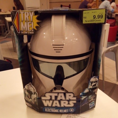 Yeahhbaa! Tnx michael ramas for this clone trooper helmet!!