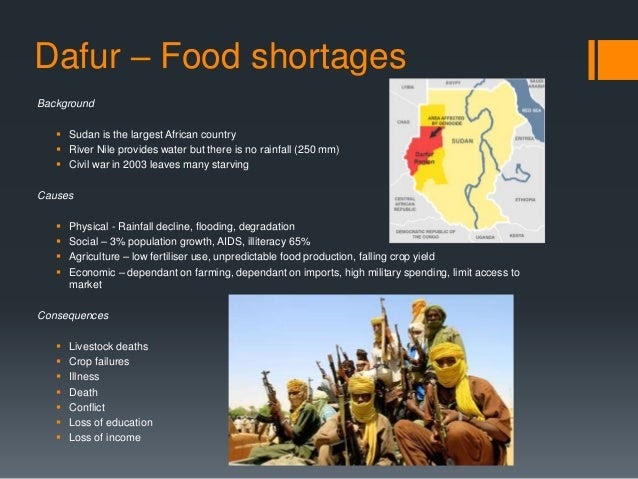 igcse geography food shortage case study