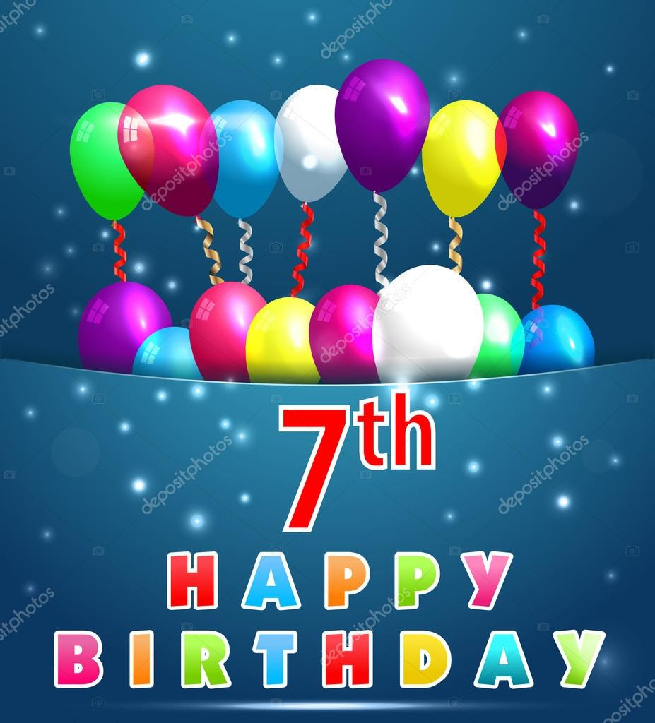 Alles Gute Zum 7 Geburtstag geburtstag wünsche liebe