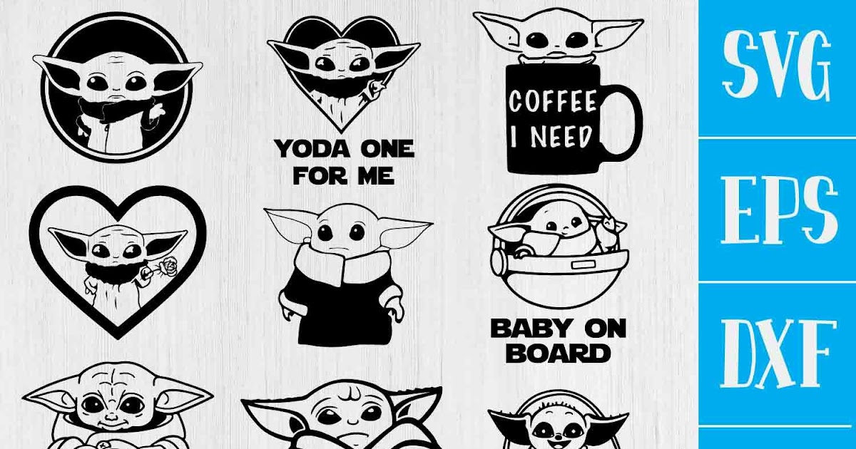 Download Baby Yoda Svg File Free / Baby Yoda Svgs For Cricut And ...