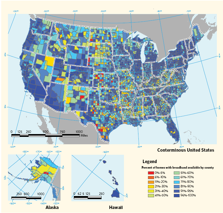 Us Internet Fiber Map