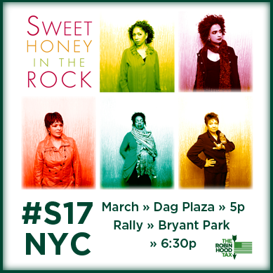 sweet honey in the rock to play at rally on sept.17 in NYC