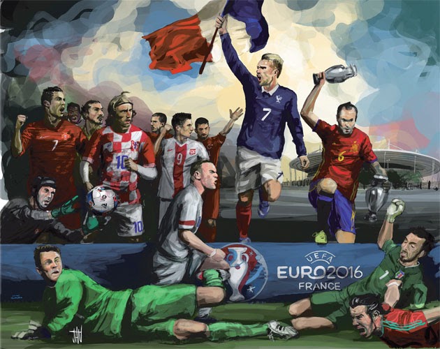 Camisetas De Fútbol : Eurocopa