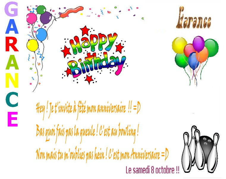 Bonne Anniversaire En Anglais