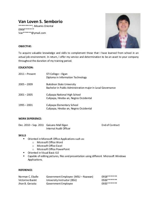 sample-resume-for-jollibee-service-crew-sample-resume
