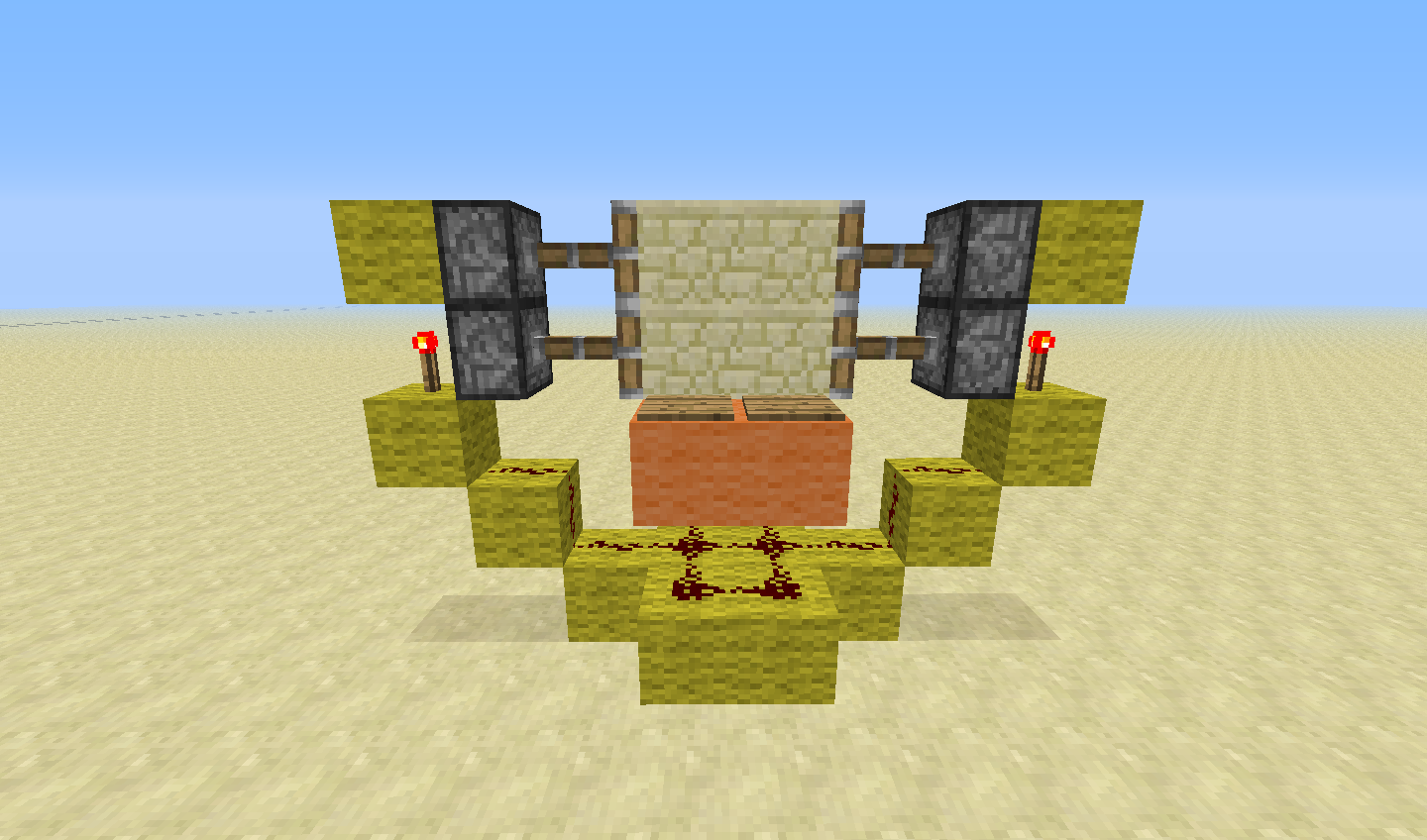 20 Tutorial How To Make 3x2 Piston Door With Video Tutorial