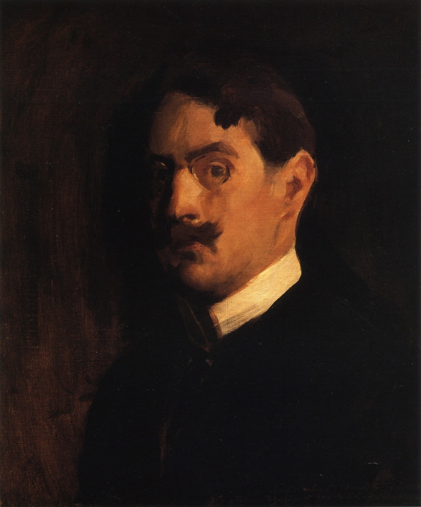 Edmund C. Tarbell, Autorretrato Edmund C. Tarbell, Autorretrato