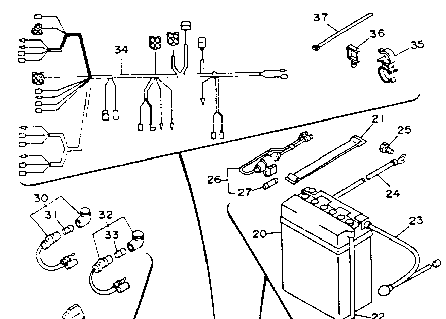 Yamaha Wheeler Wiring Diagram Four Wheelers Drawing At Getdrawings My