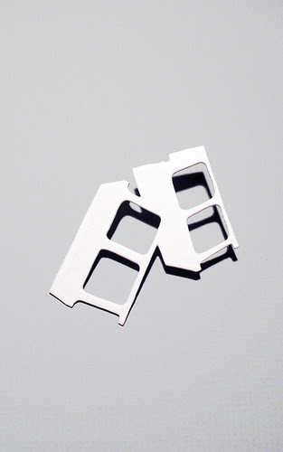 Cinder block brooches