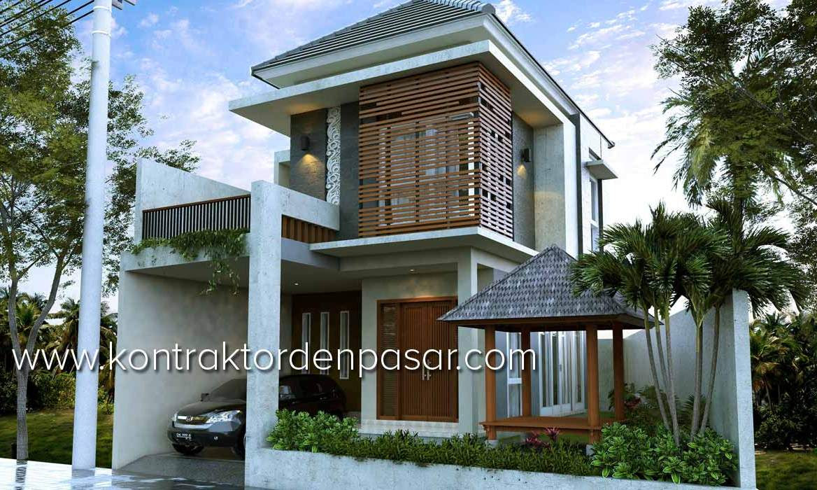 62 Desain Rumah Minimalis Modern 2 Lantai Denpasar Desain Rumah