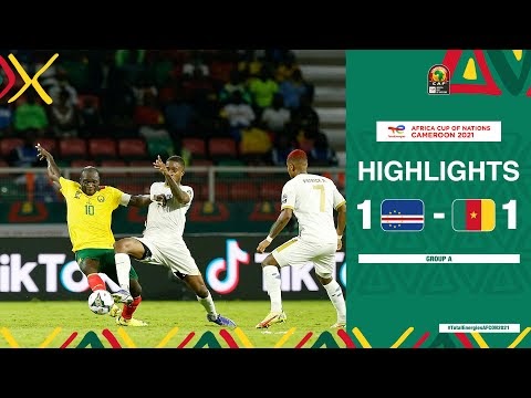 Cape Verde 🆚 Cameroon Highlights (1-1) - #TotalEnergiesAFCON2021 - Group A