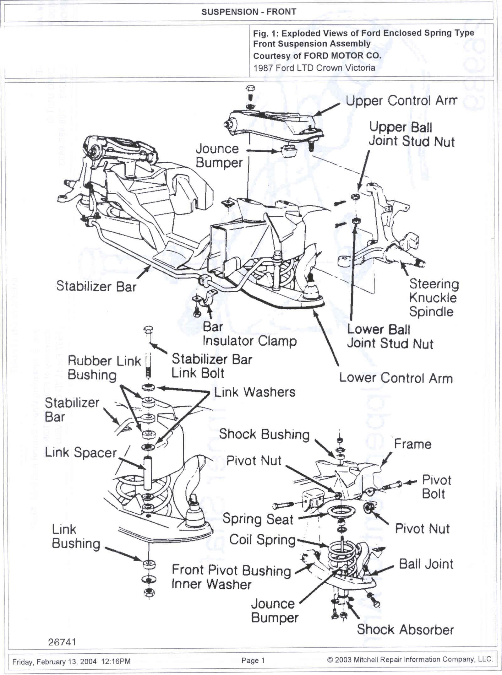 28 Crown Victoria Front Suspension Diagram - Wiring Diagram List
