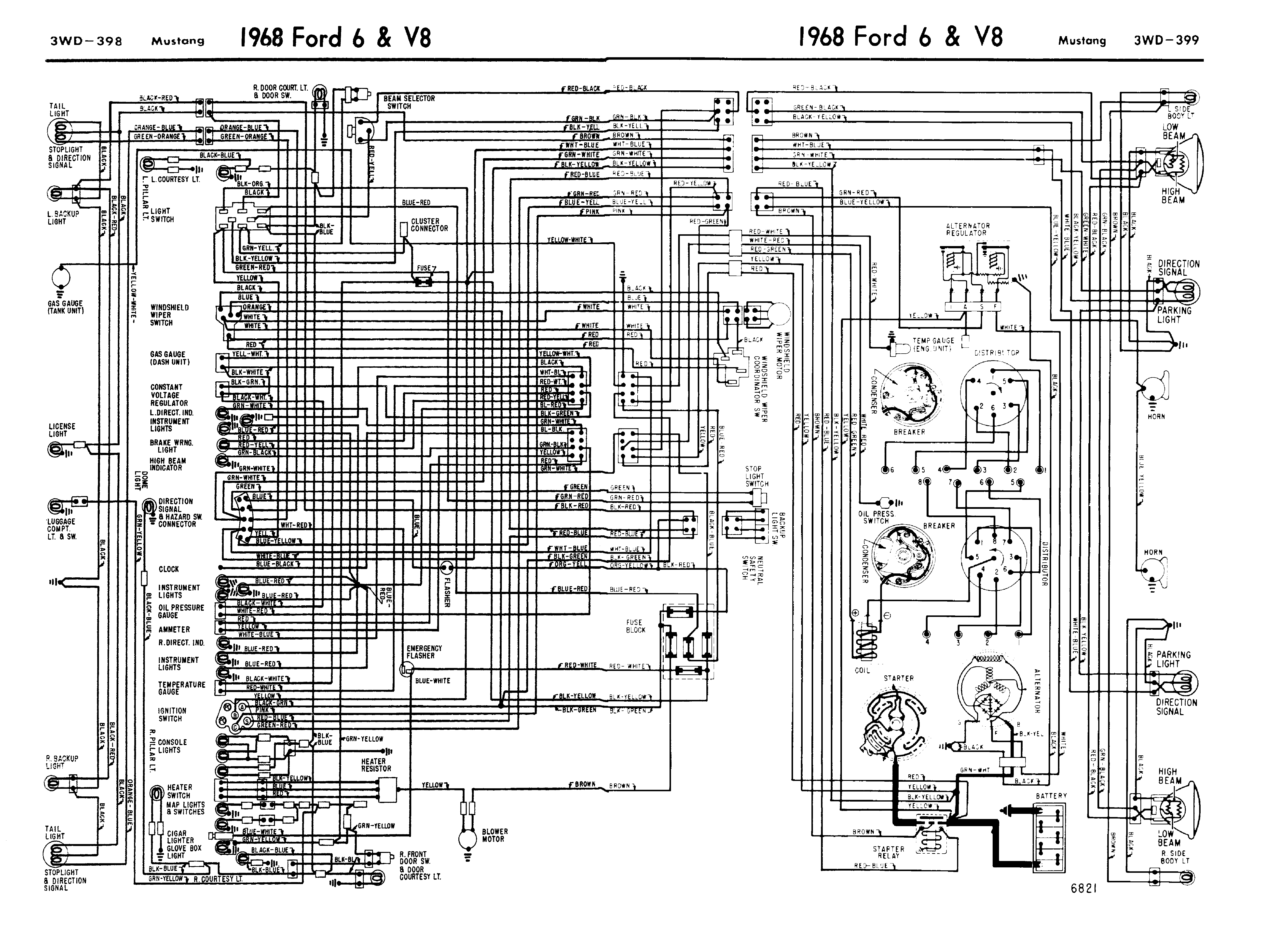 70 Ford Mustang Electrical Diagram - Fuse & Wiring Diagram