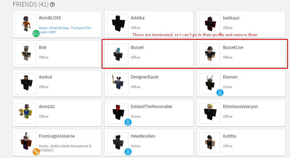 terminated accounts robux banned