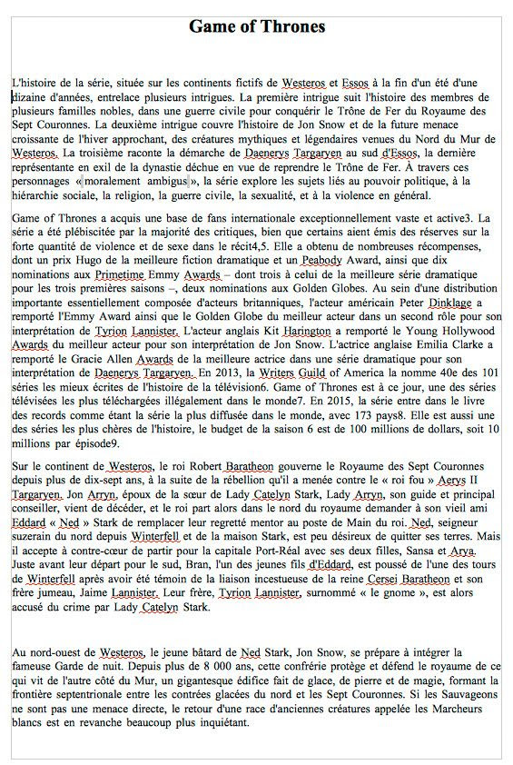 Texte Avec Fautes à Corriger Avec Correction Corriger Un Texte Avec Des Fautes D Orthographe - Exemple de Texte