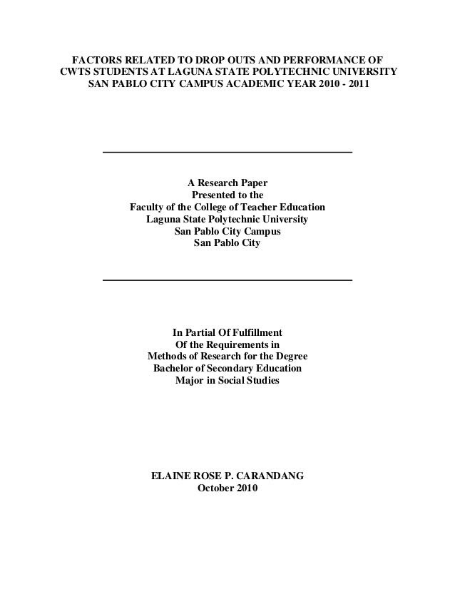 thesis title for financial management student in the philippines