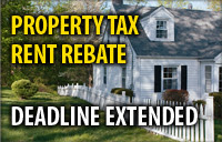 4. Deadline to Apply for Property Tax/Rent Rebate Program Extended