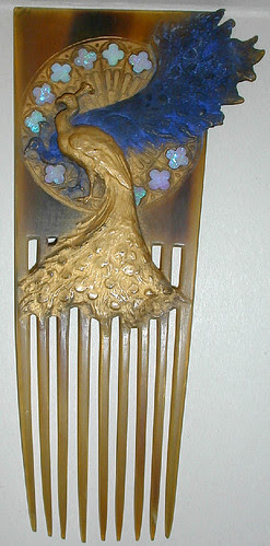 009-Peineta dos pavos reales-Lalique 1897-1898-© Les Arts Décoratifs