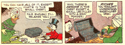 Short-lived one? My name's Huey! Top Comics Uncle Scrooge #2 panel
