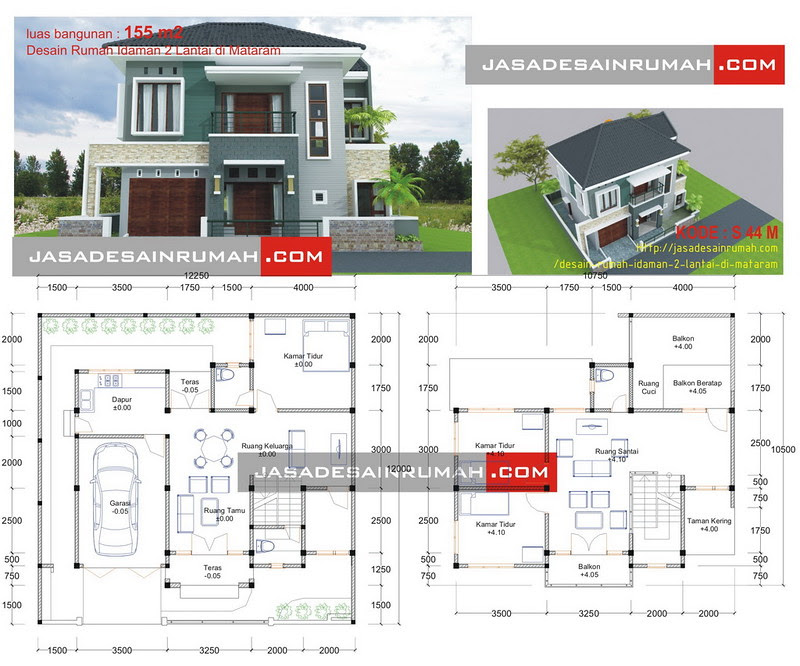  Denah Rumah Mewah Dan Megah 2020 